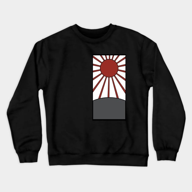 Hanafuda (Card Only) Crewneck Sweatshirt by AnotherDayInFiction